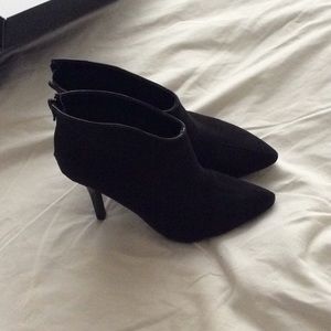 Black stiletto bootie